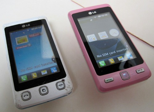 Cellulari cookie kp500 - lg, e