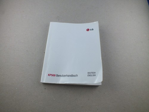 Manuale originale kp500 - manuale,